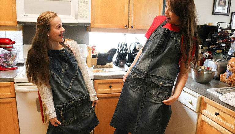 Image of Upcyle Jeans Apron thumbnail