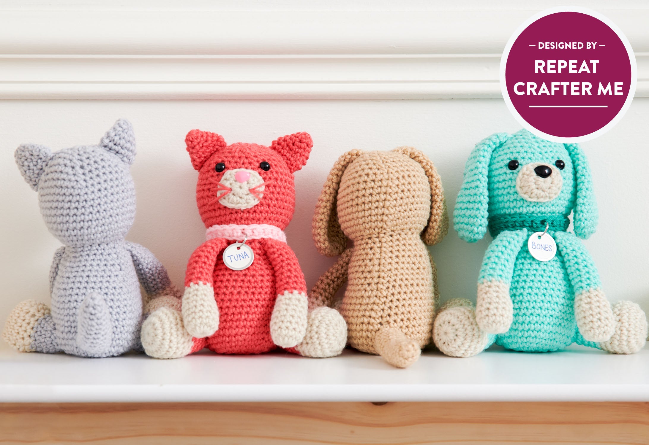 Image of Red Heart Toy Duo | Crochet Along thumbnail