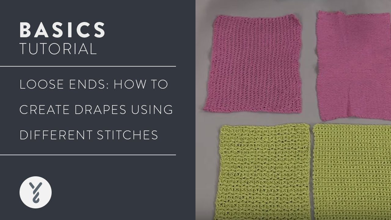 Loose Ends: Create Drape Using Different Stitches Thumbnail