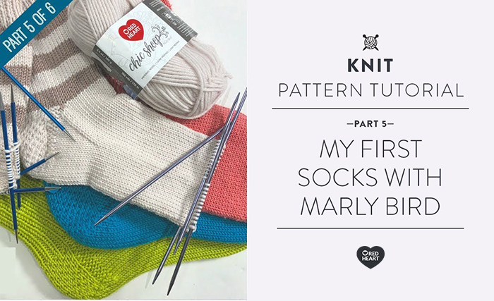 Image of My First Socks with Marly Bird Part 5 of 6 KAL thumbnail