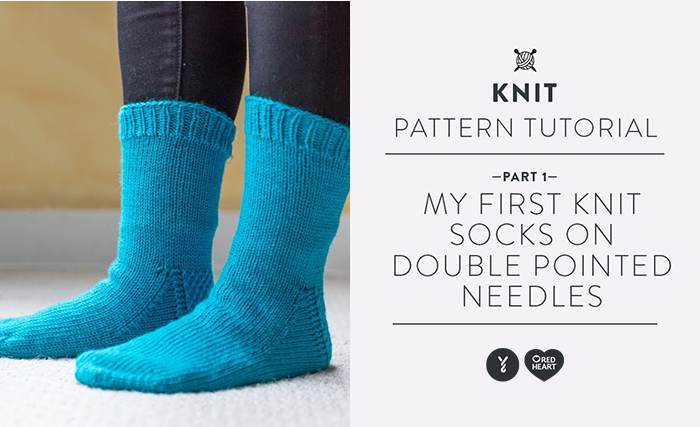 Image of My First Knit Socks on Double Pointed Needles Part 1 of 6 KAL thumbnail