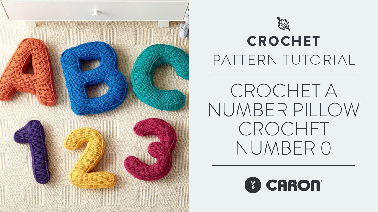 Image of Crochet a Number Pillow: Crochet Number 0 thumbnail