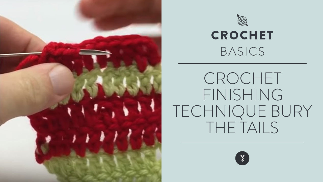 Image of Crochet Finishing Technique: Bury The Tails thumbnail