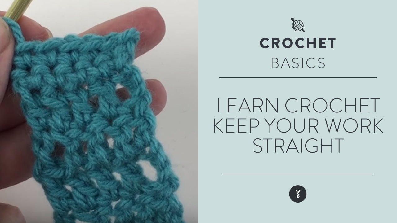 Image of Learn Crochet: Keep Your Work Straight thumbnail