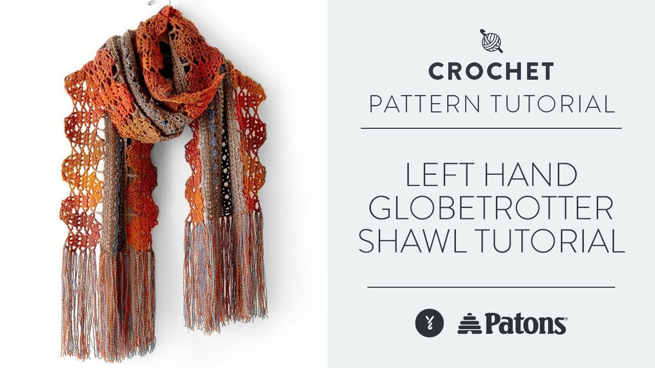 Image of Left Hand: Globetrotter Shawl Tutorial thumbnail