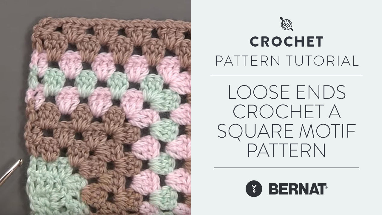 Image of Loose Ends: Crochet a Square Motif Pattern thumbnail