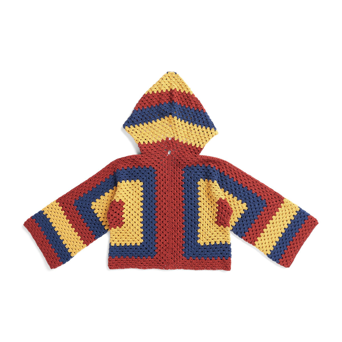 Crochet Pullover made in Bernat Yarn