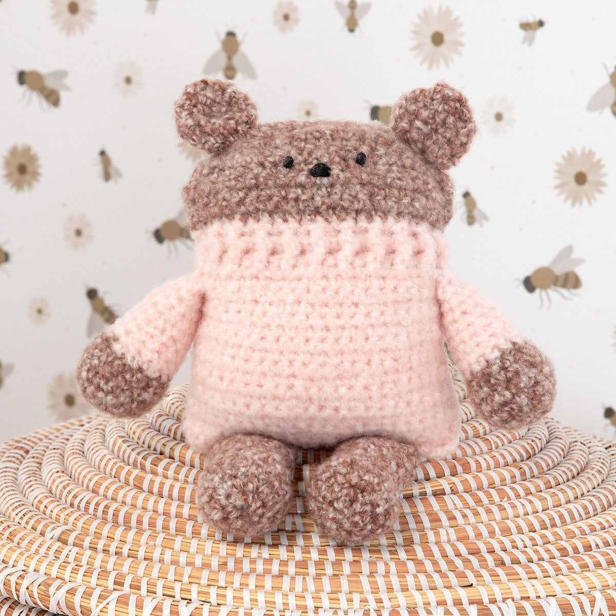 Crochet Toy made in Bernat Forever Fleece Finest Yarn