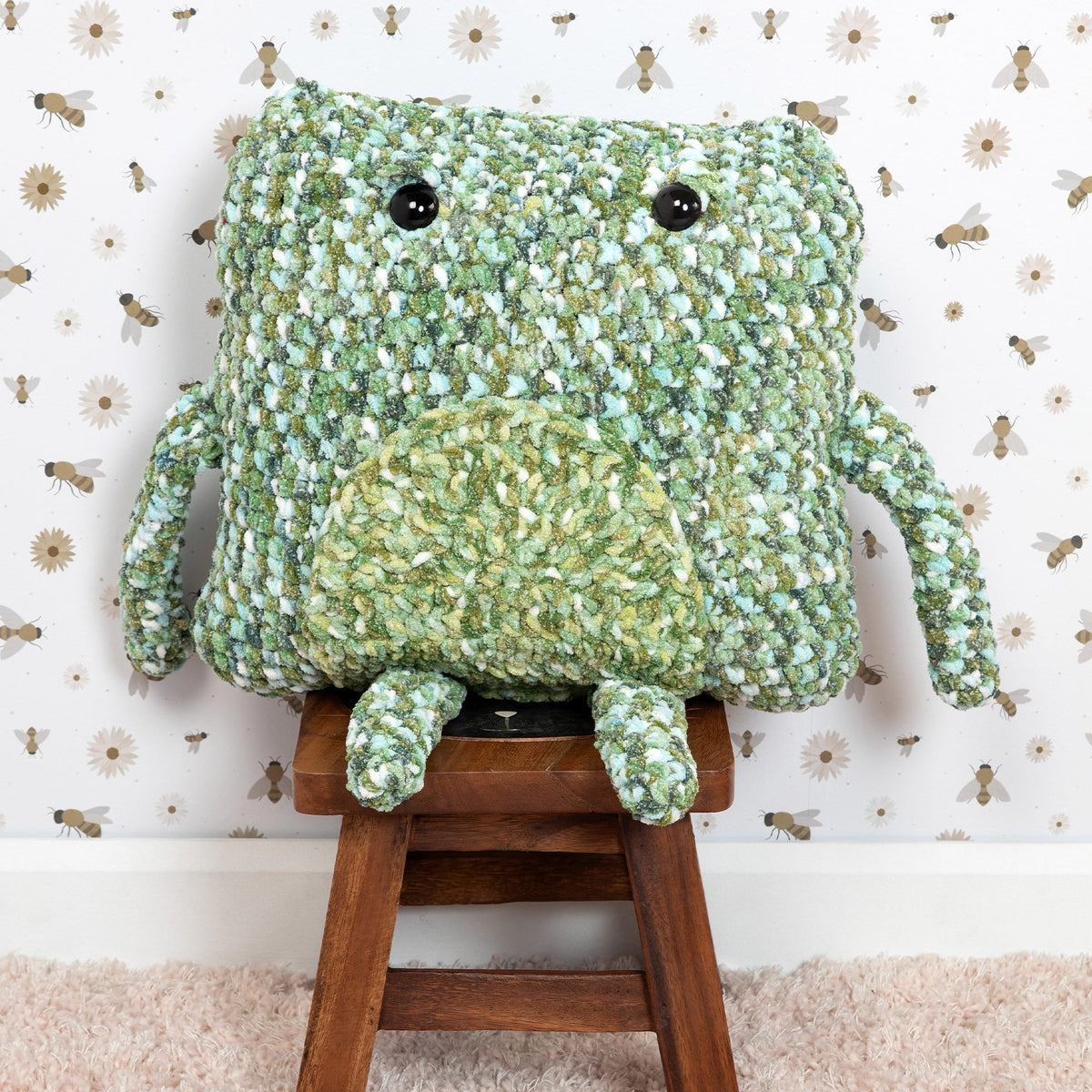 Crochet Toy made in Bernat Baby Blanket Yarn