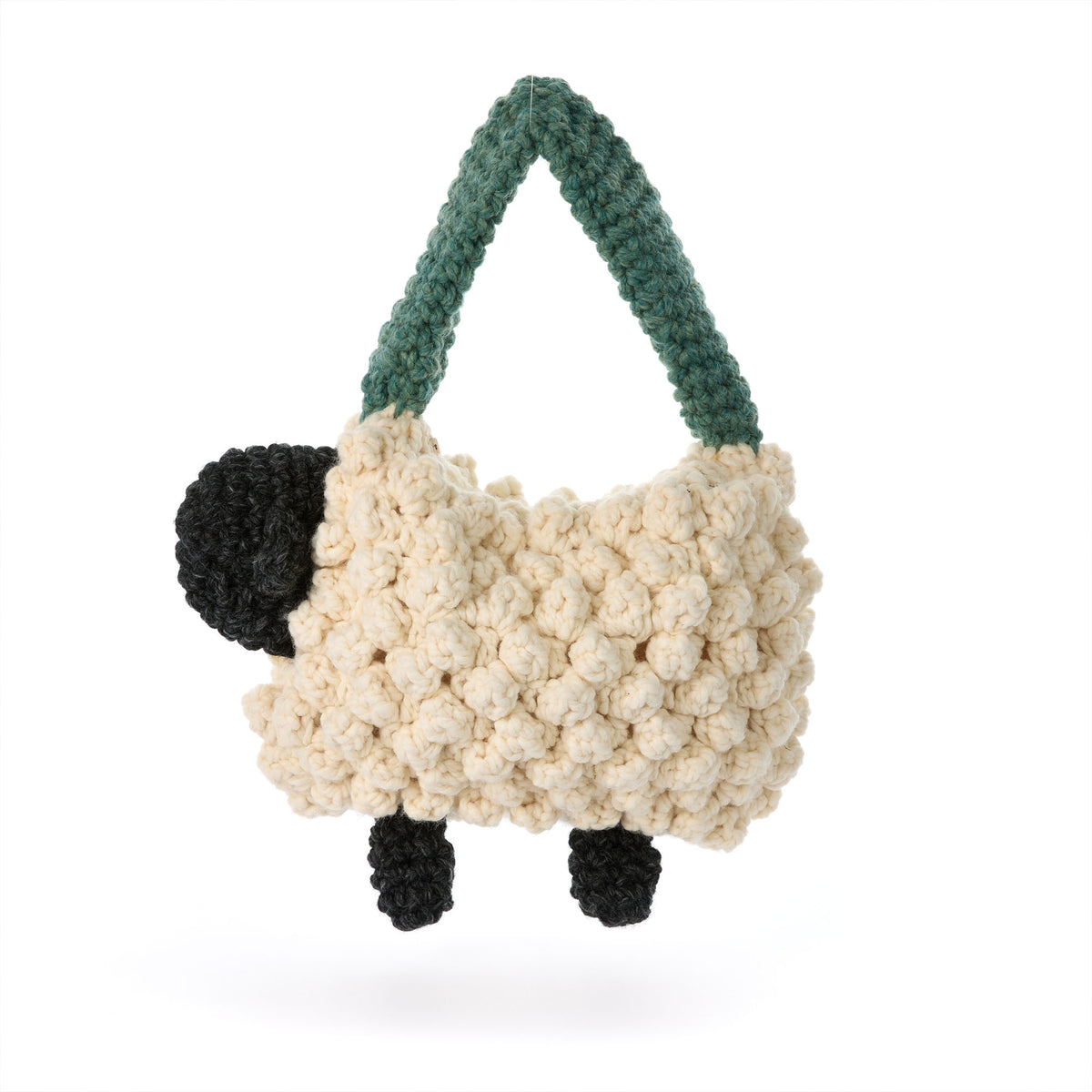 Three Bags Full Crochet Bag made using Caron yarn