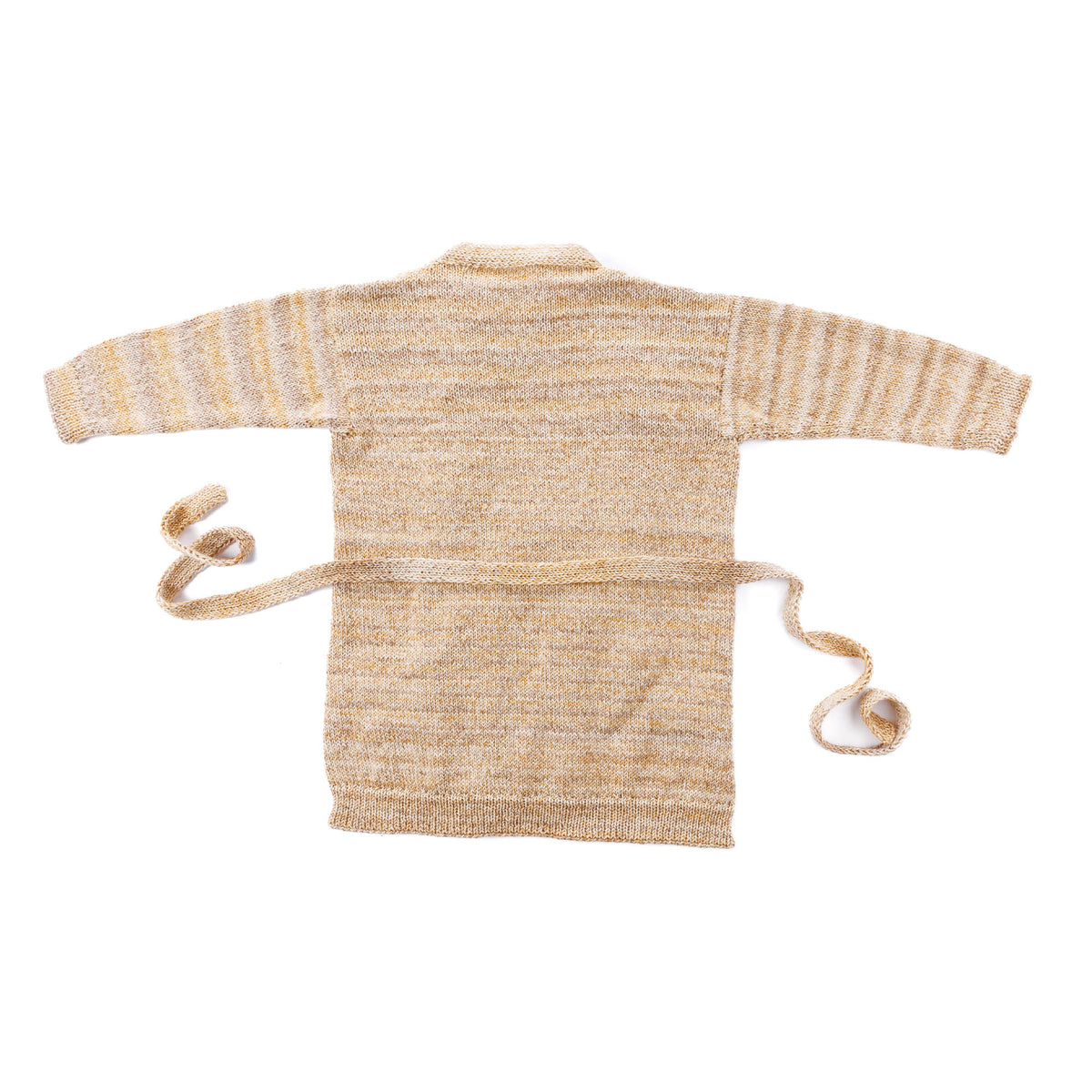 Oh So Cozy Knit Coatigan made using Caron yarn