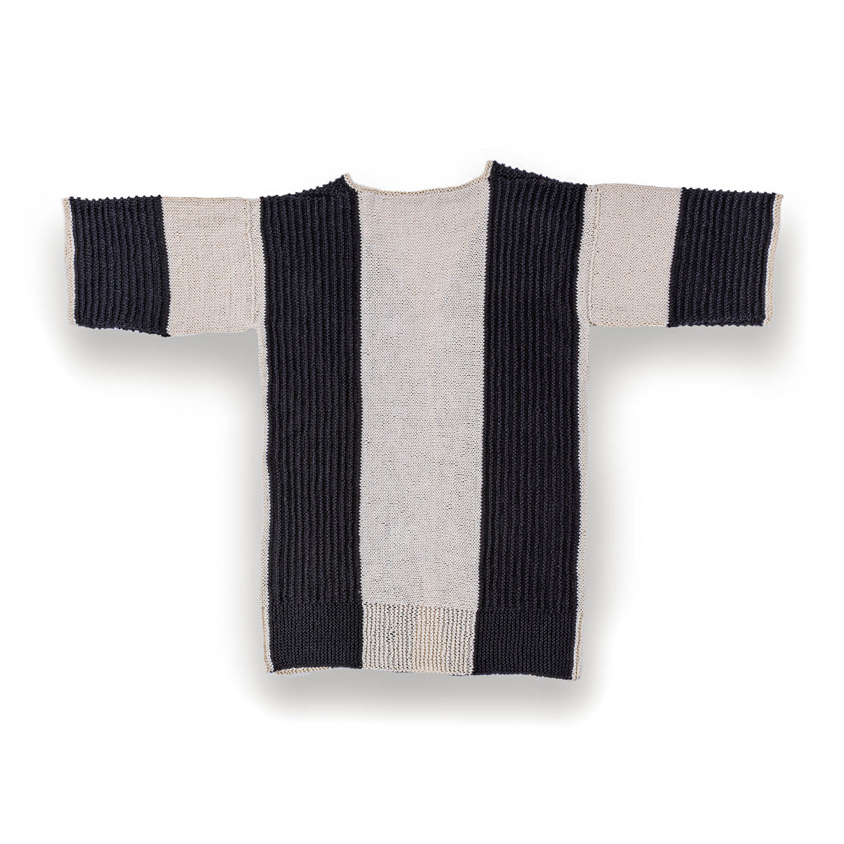 Knit Contrast Cardigan made using Caron yarn