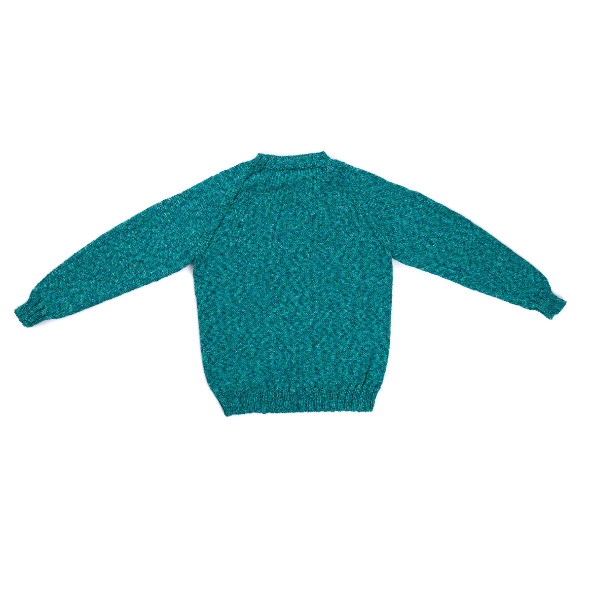 For Keeps Knit Sweater made using Caron yarn in a styled lifestyle setting