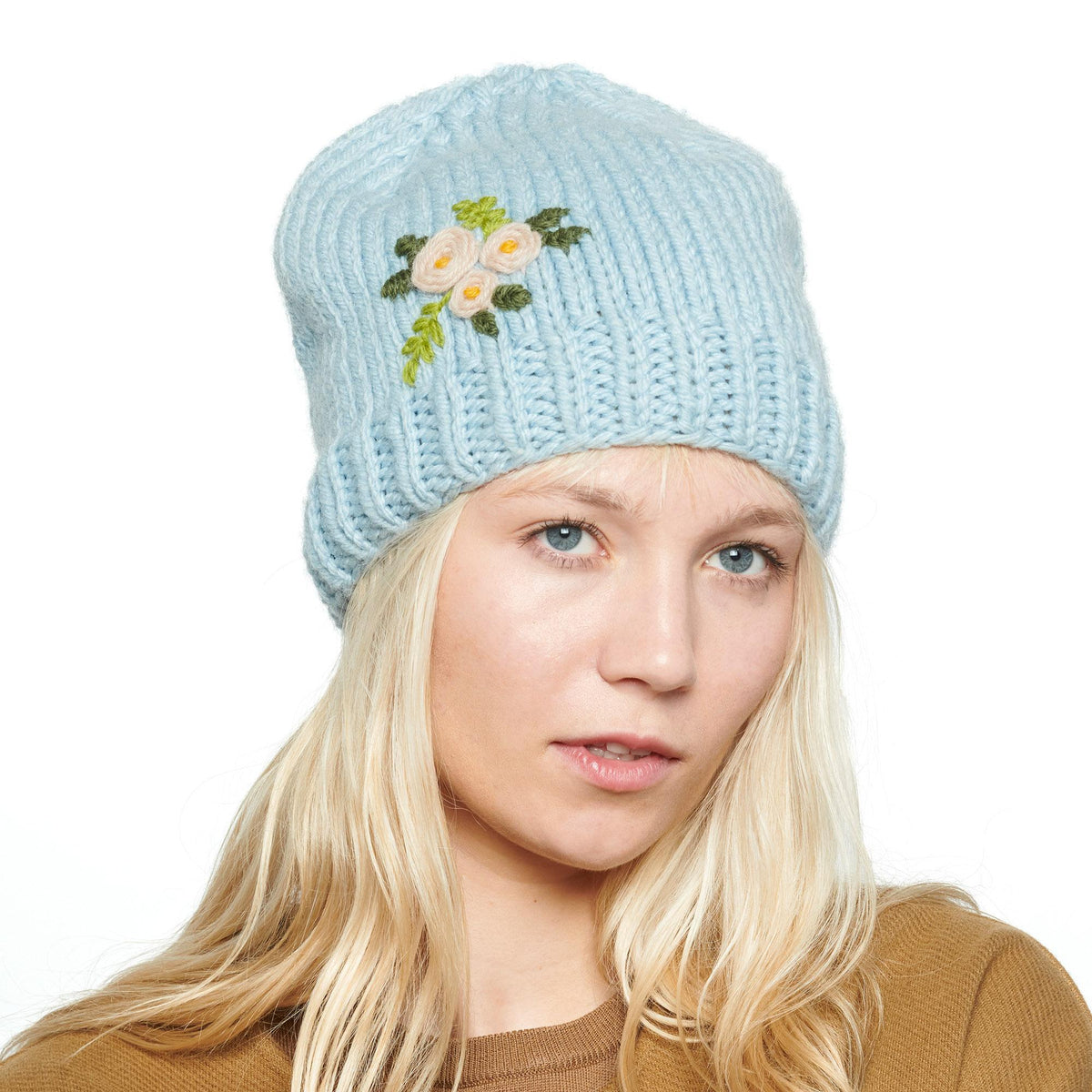 Knit Hat made in Patons Highland Bulky Yarn