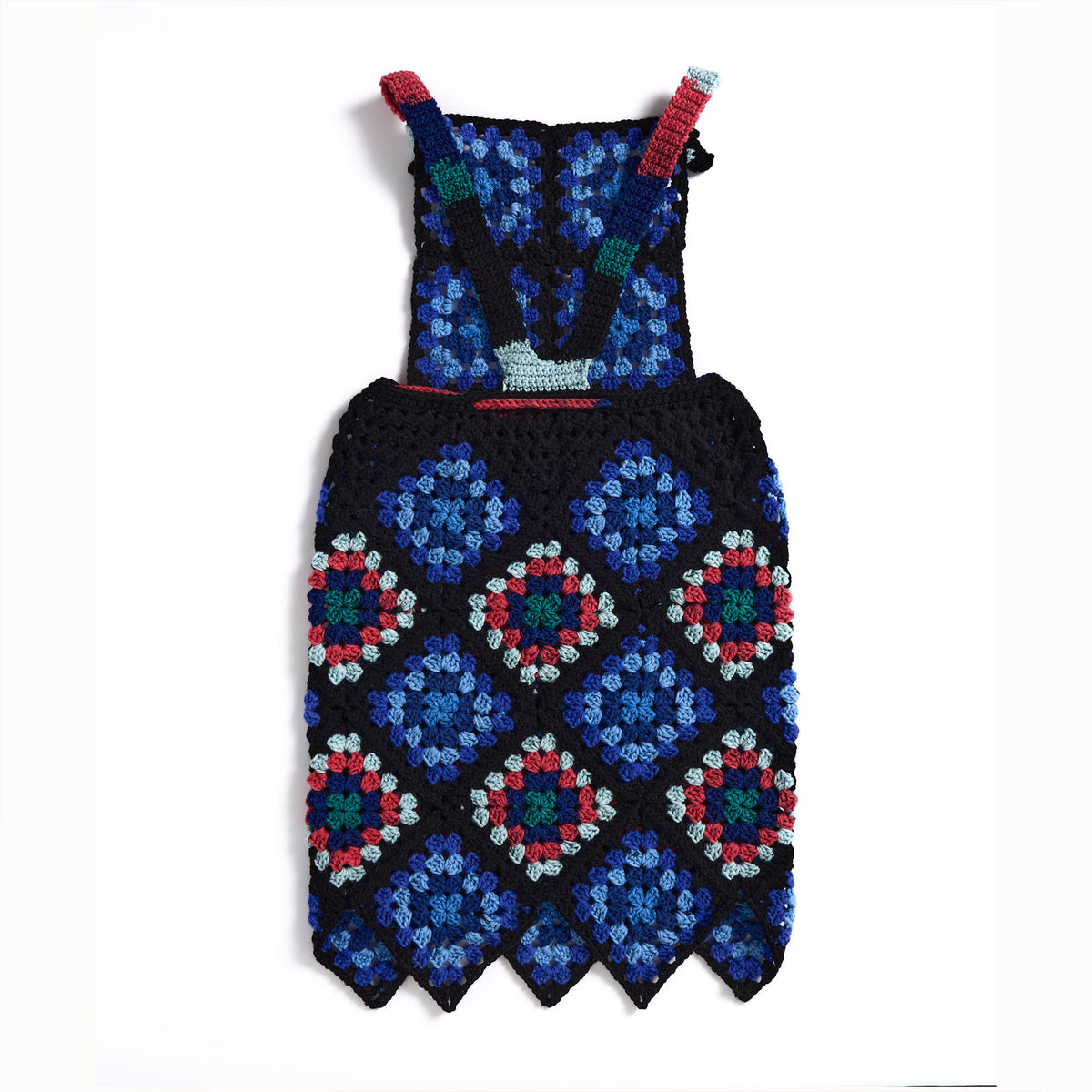 Crochet Square Root Jumper made using Red Heart yarn