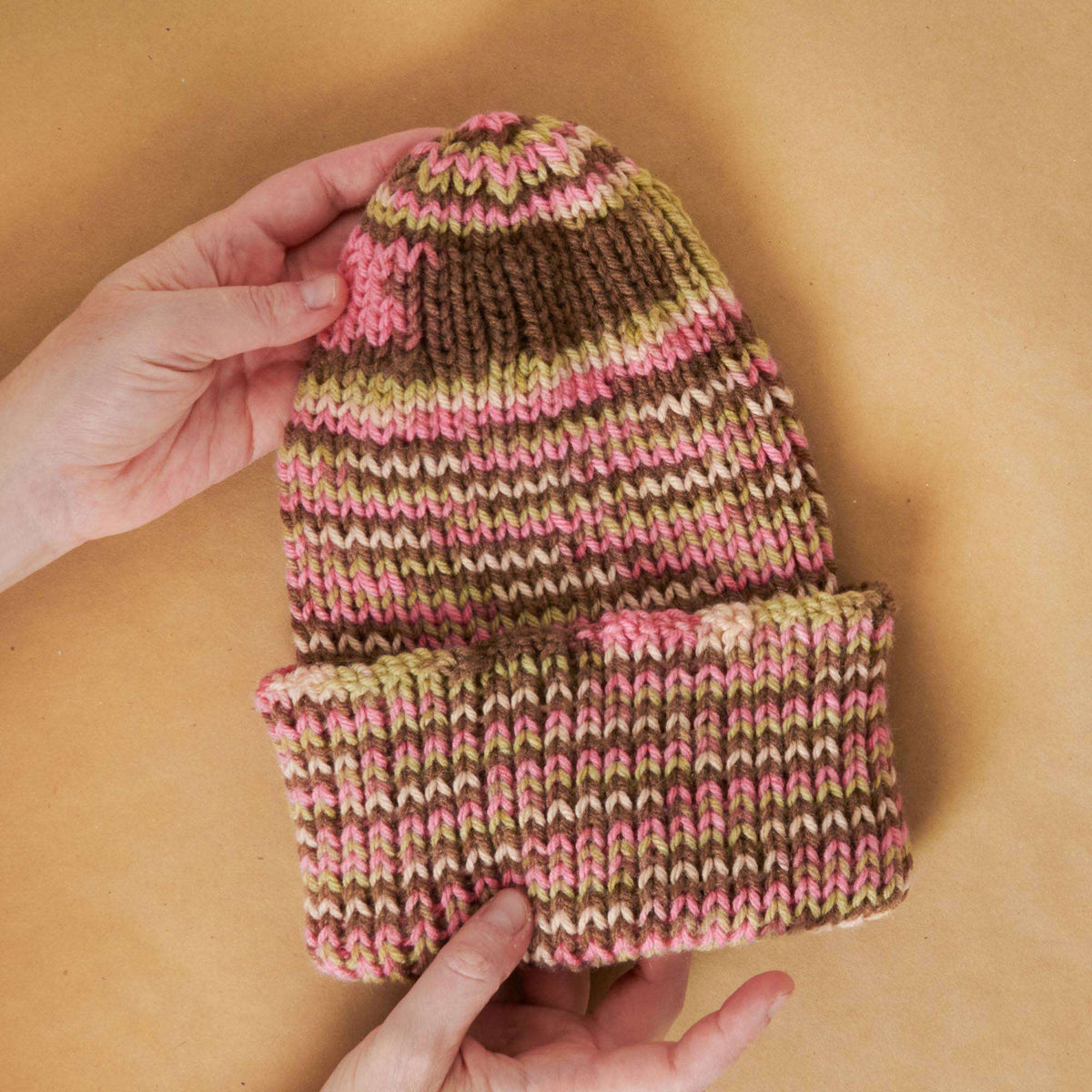 Knit made in Red Heart Super Saver yarn