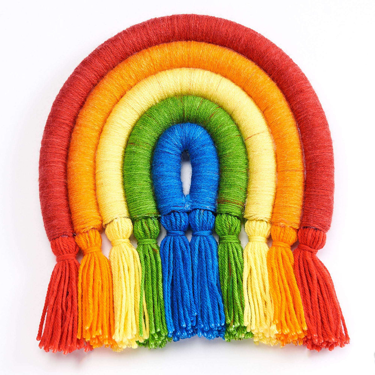 Craft Wall Art made in Red Heart Super Saver Kits Yarn