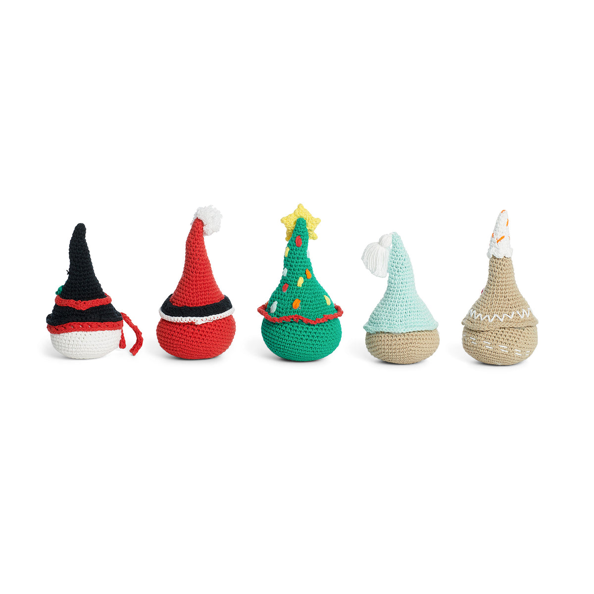 Crochet Holiday Décor made in Lily Yarn