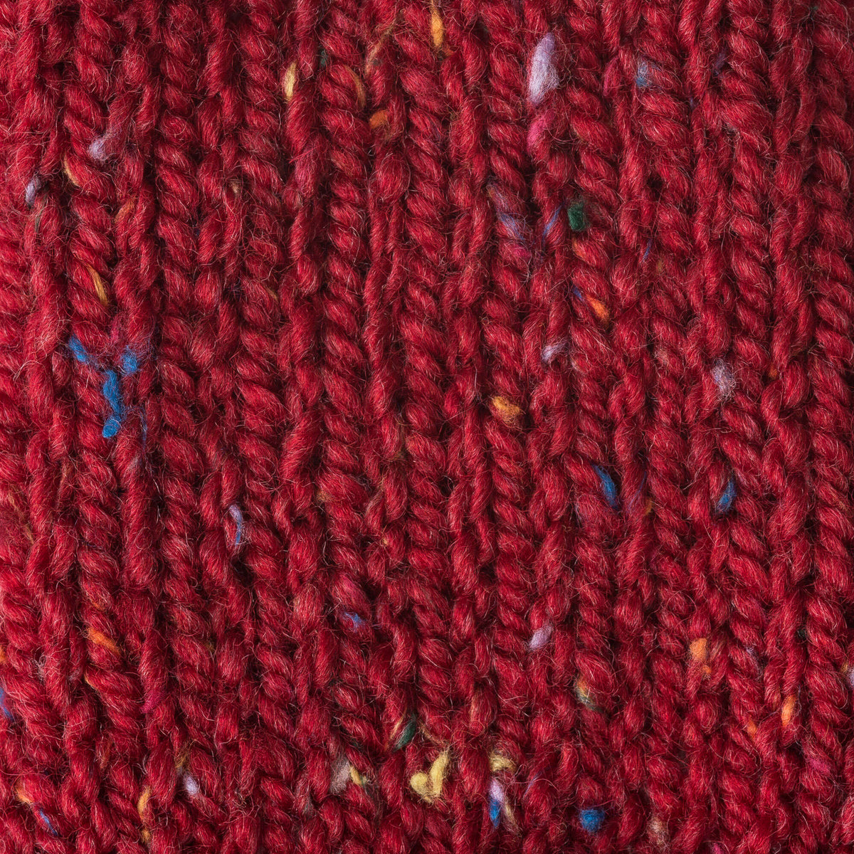 Deep Red Tweed