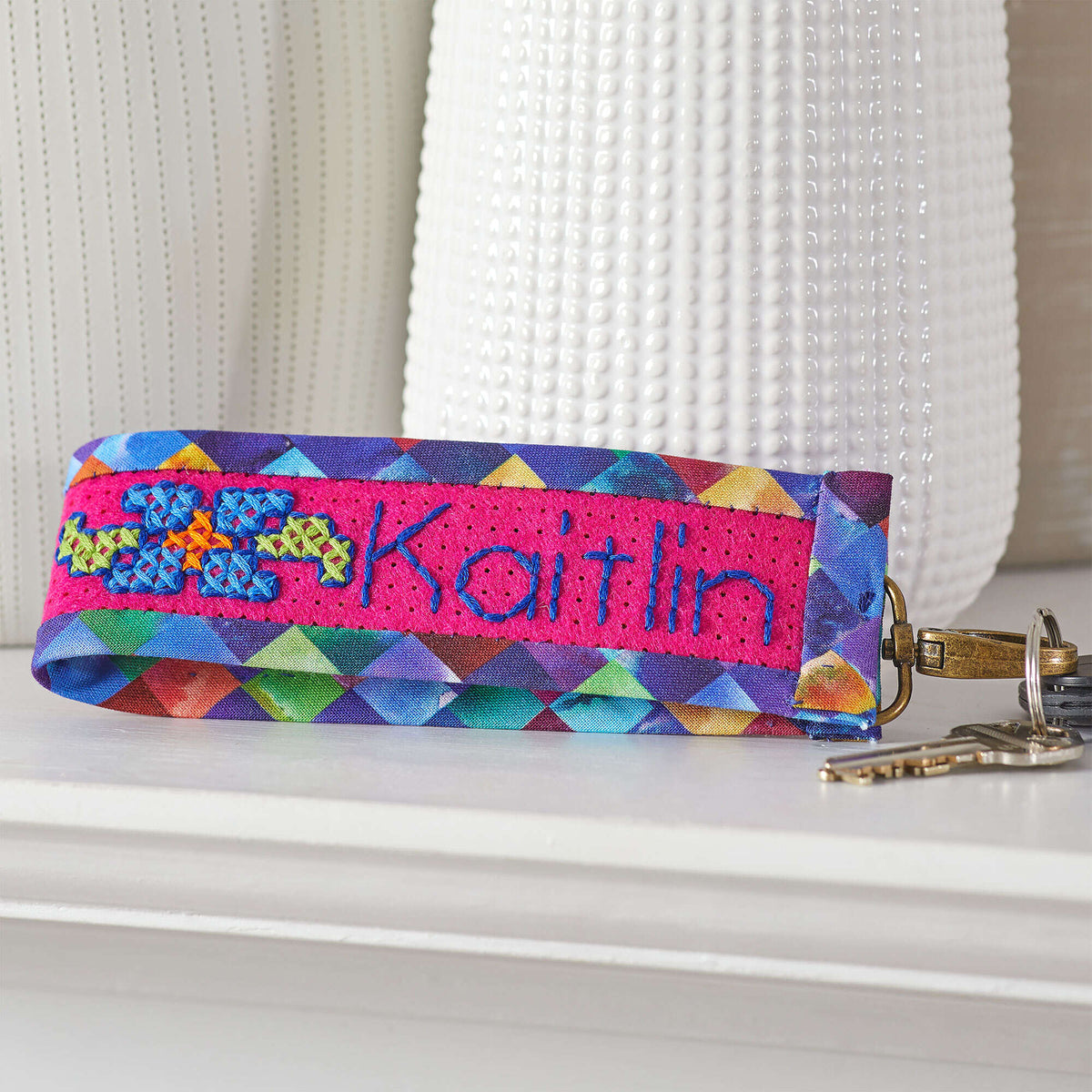 Craft Accessory made in Anchor Stitchable Felt yarn