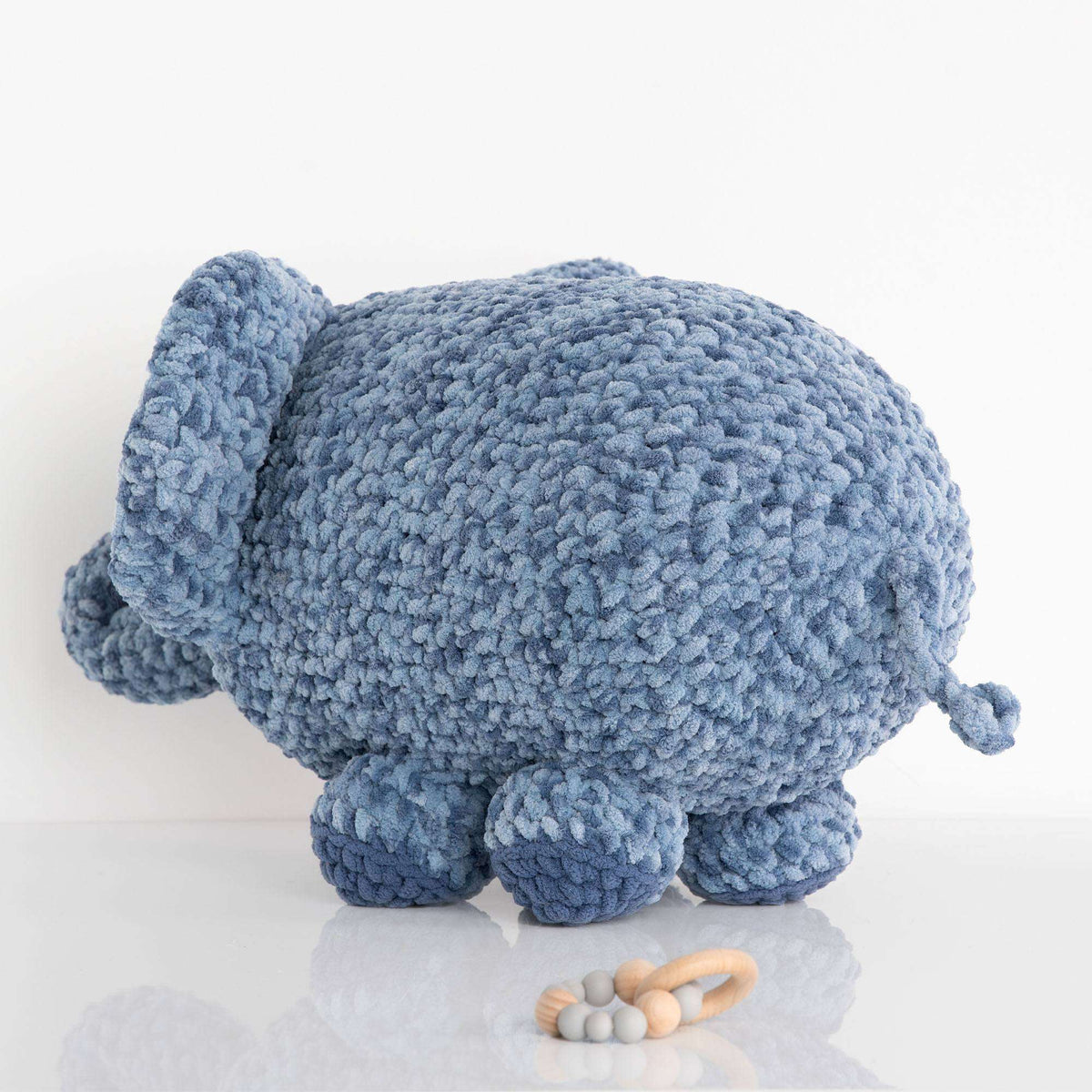 Crochet Toy made in Bernat Baby Blanket yarn