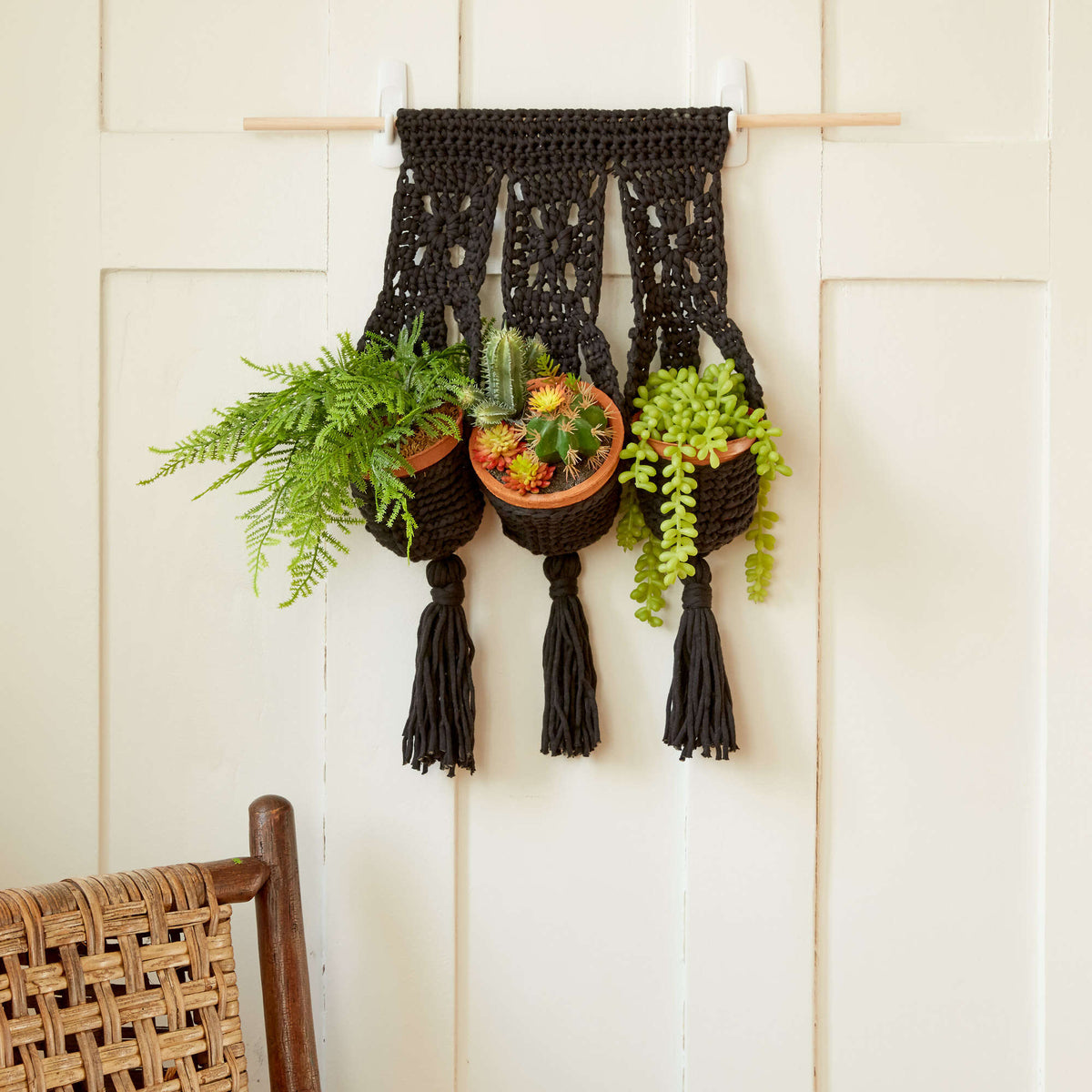 Crochet Interior Décor made in Bernat Maker Home Dec yarn