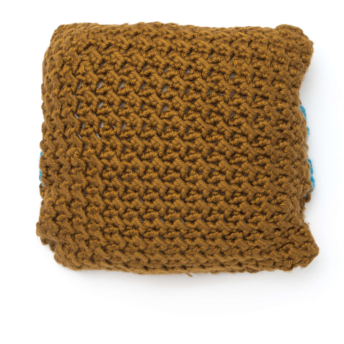 Crochet Pillow made in Bernat Mega Bulky yarn