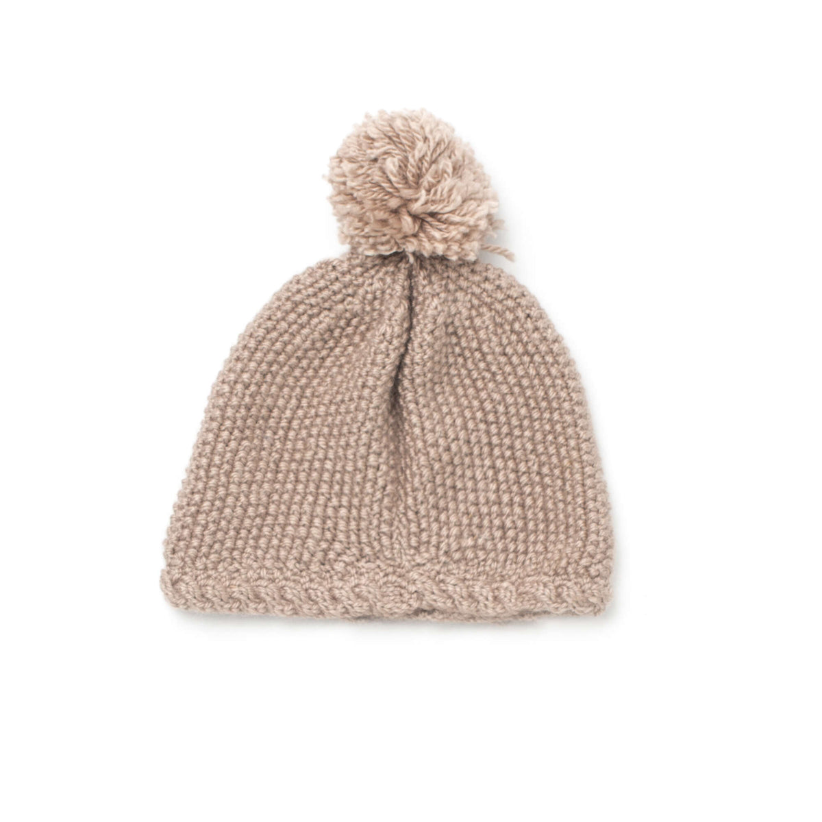 Knit Hat made in Bernat Softee Baby yarn