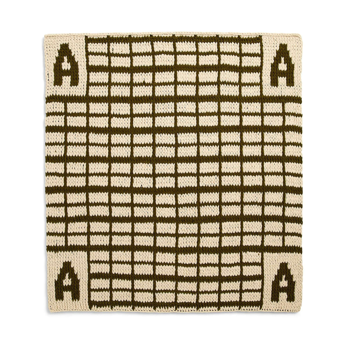 Craft Blanket made in Bernat Alize Blanket EZ Graph-it yarn