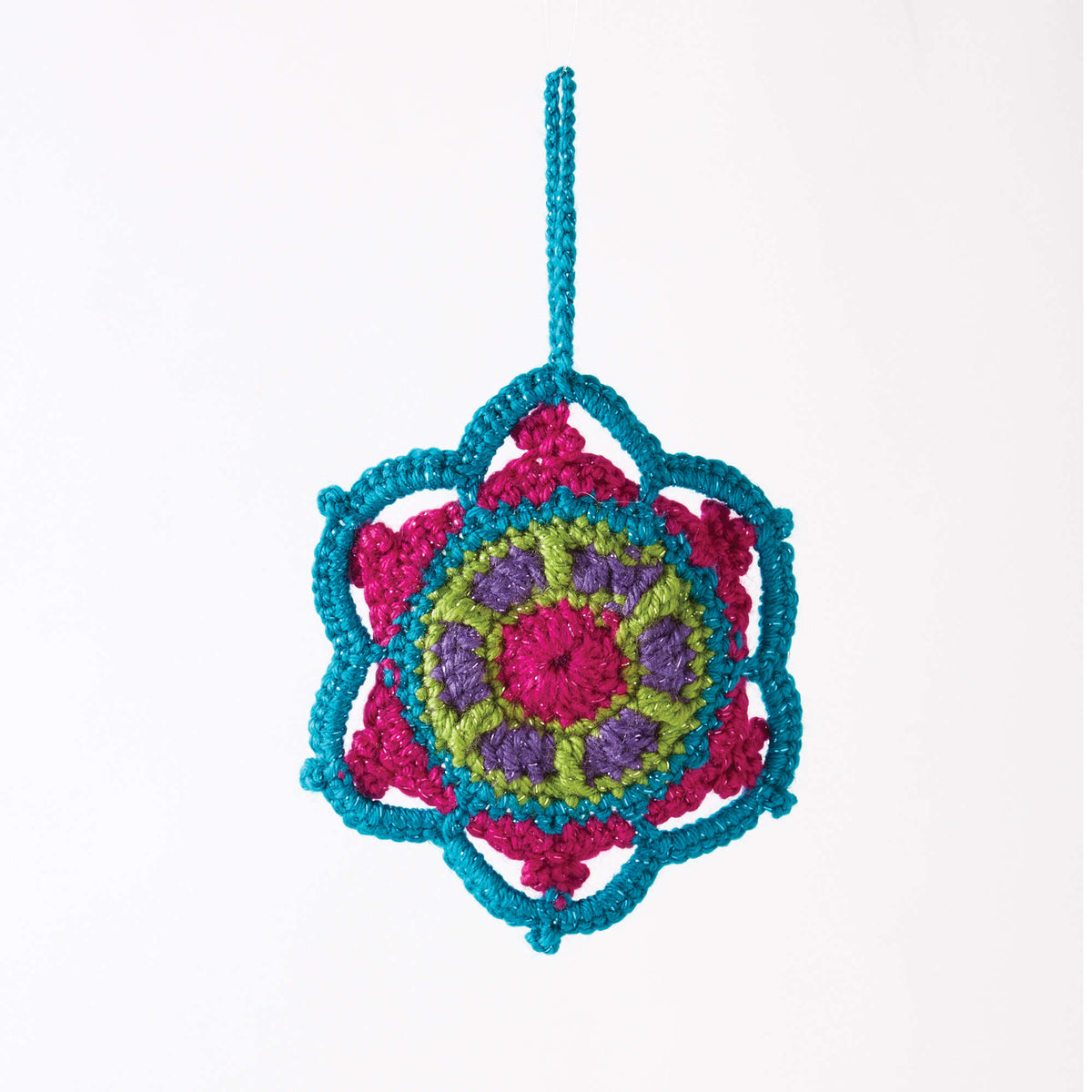 Crochet Interior Décor made in Caron Simply Soft yarn