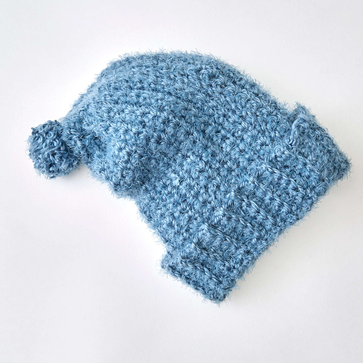 Crochet Hat made in Red Heart Hygge Yarn