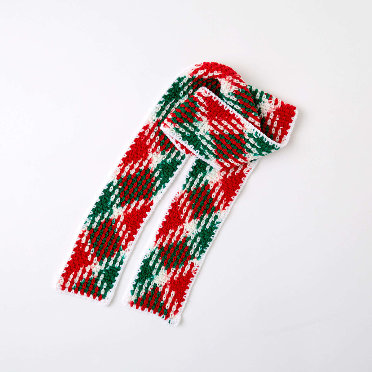 Crochet Scarf made in Red Heart Super Saver Yarn