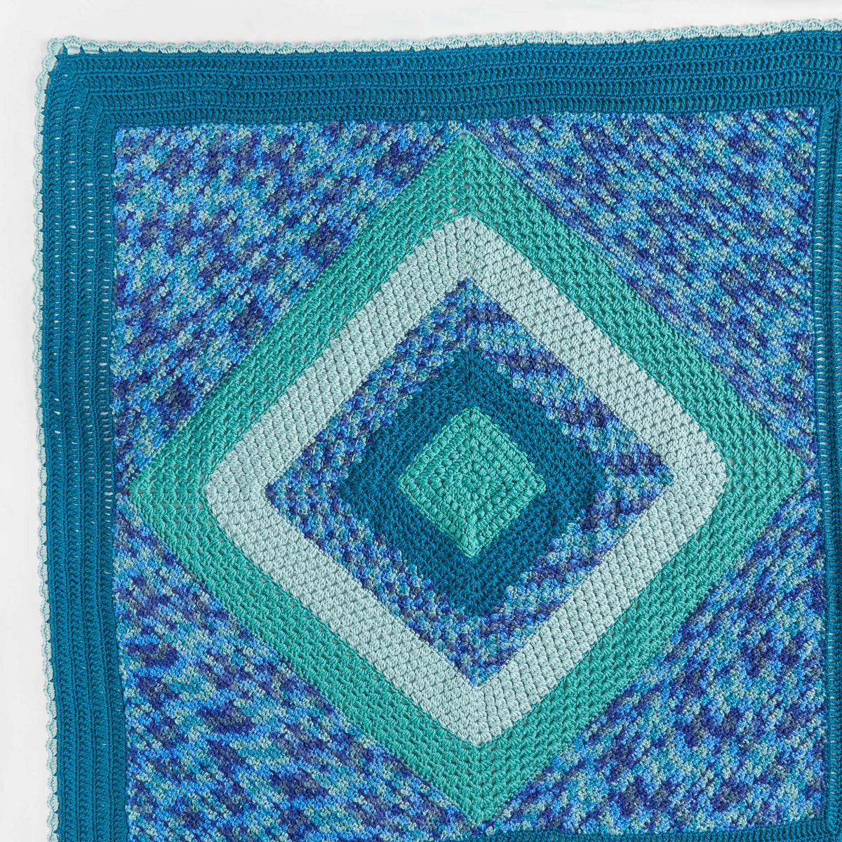 Crochet Throw made in Red Heart Soft Yarn
