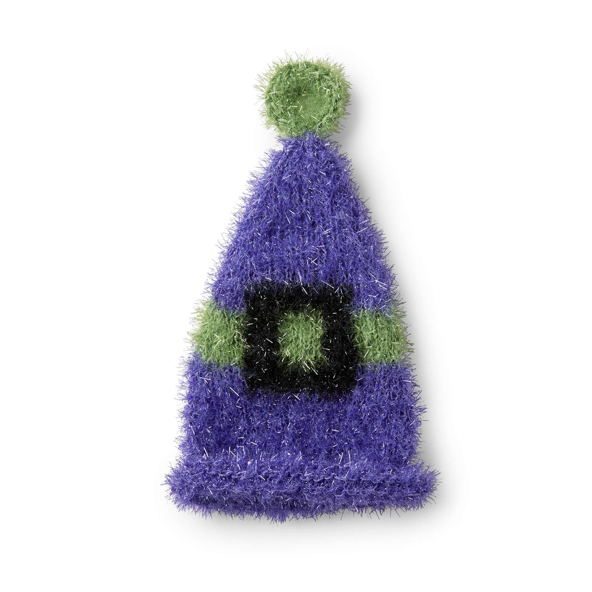 Knit Scrubby made in Red Heart Scrubby Sparkle Yarn