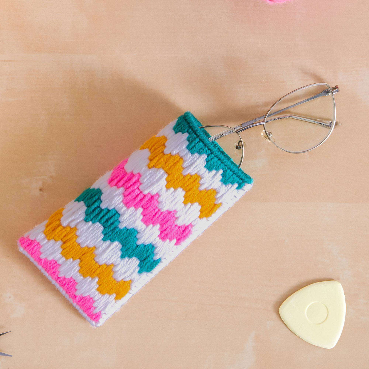 Craft Storage Case made in Red Heart Super Saver yarn