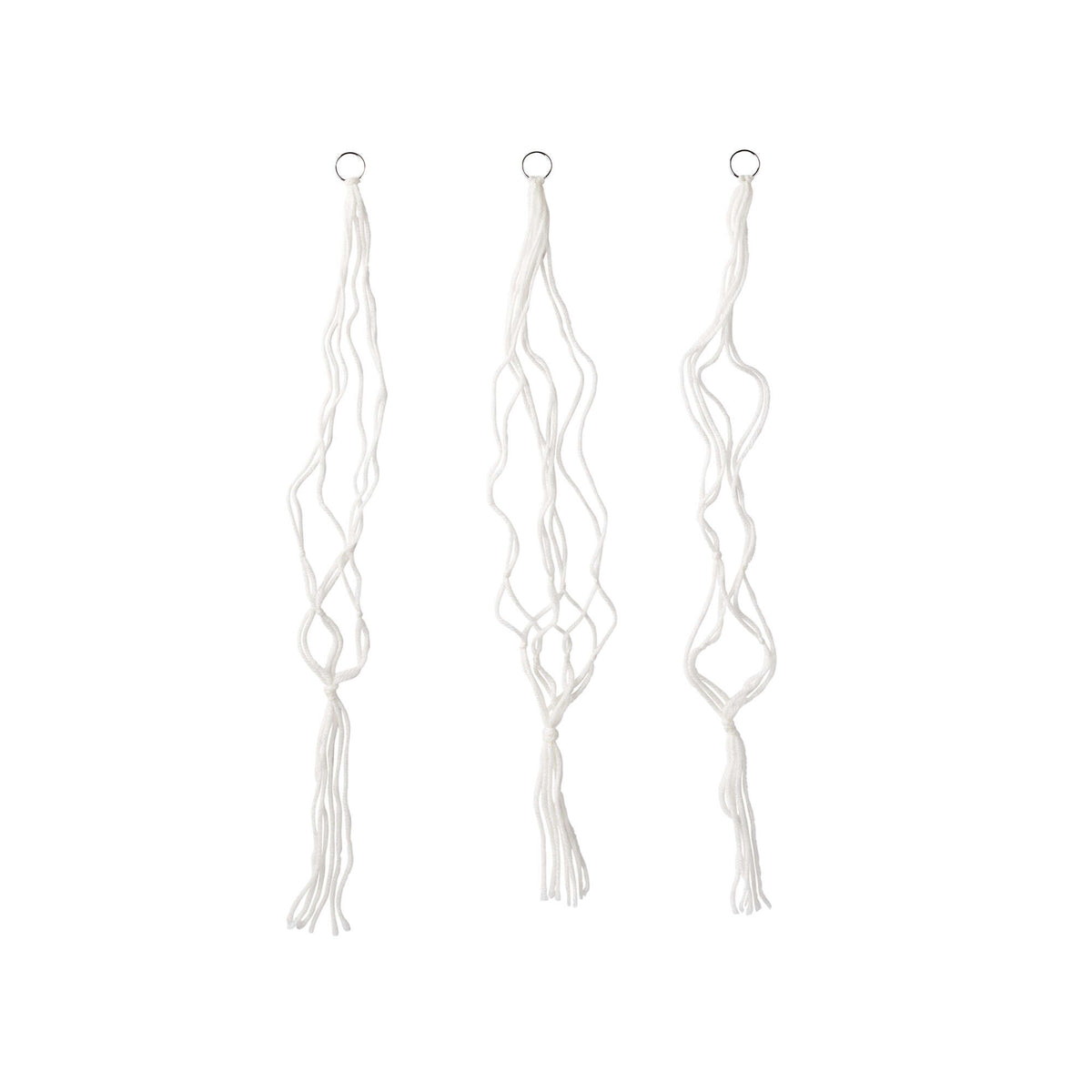 Craft Hangers made in Red Heart With Love Yarn