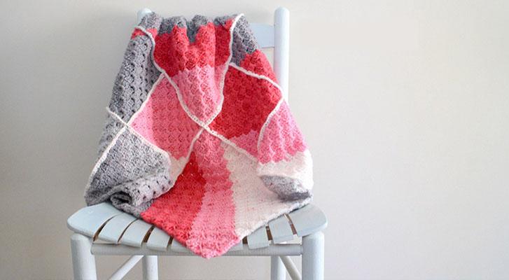 Image of Bernat Pop! Geometric Baby Blanket thumbnail