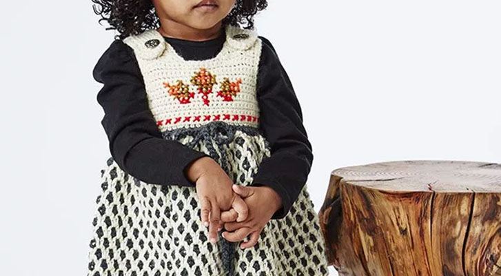 Image of Dress Her Up: Garden Lattice Jumper thumbnail