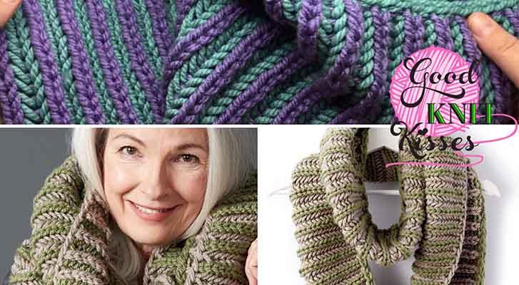Image of Fall Fashion: Brioche Accent Knit Cowl thumbnail