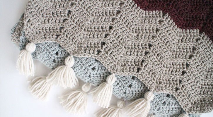 Image of Comfy Chevron Super Scarf thumbnail