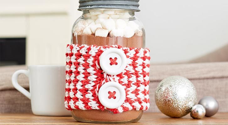 Image of Peppermint Mug Hug and Jar Hug Gift Set thumbnail