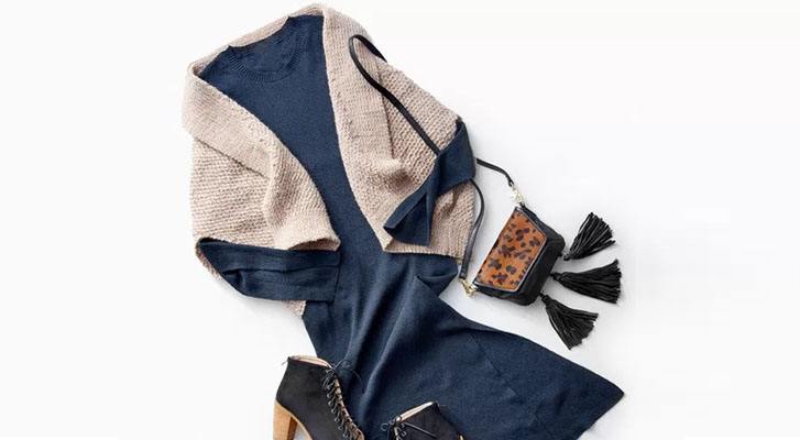 Image of Stylish Knit Envelope Cardigan thumbnail