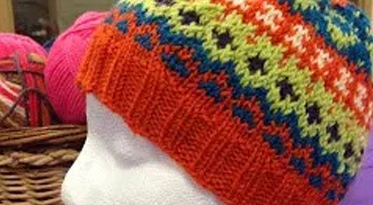 Image of Crazy For Color Cap with Patons thumbnail