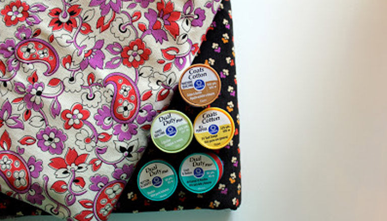 Image of Embroidered Corduroy Scarf thumbnail