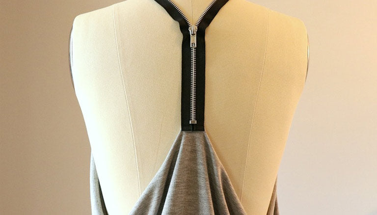 Image of DIY: Versatile Zipper Racerback Top thumbnail