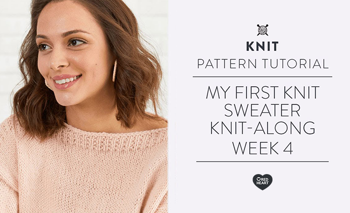 Image of My First Knit Sweater Knit-along Week 4 thumbnail