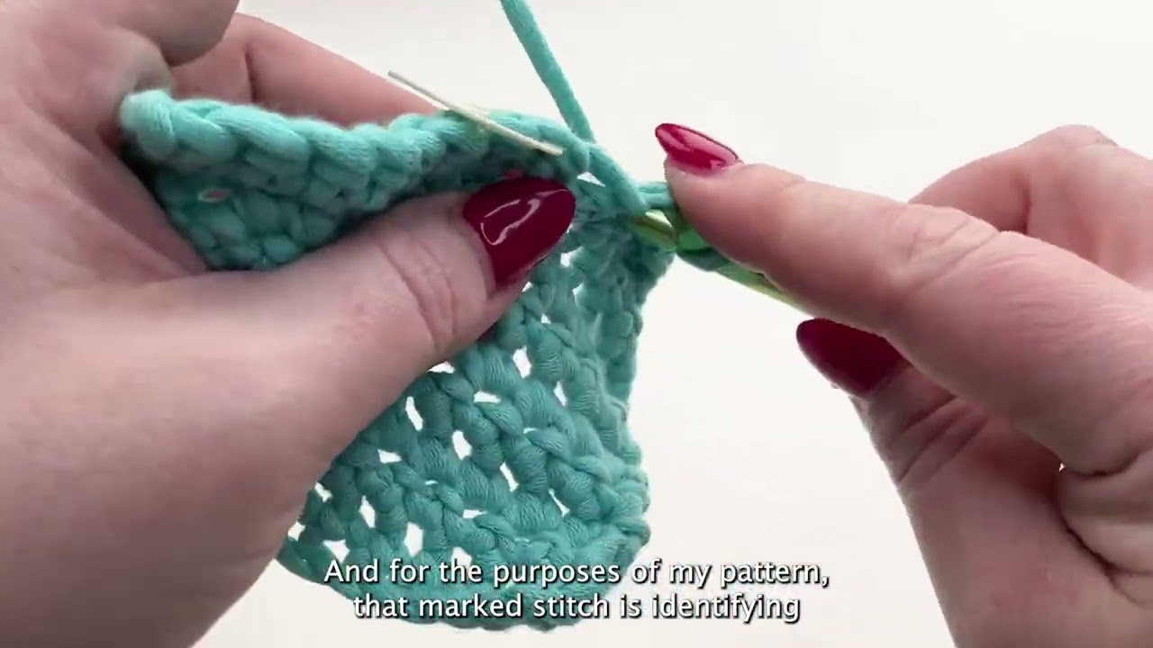 Using Open Stitch Markers