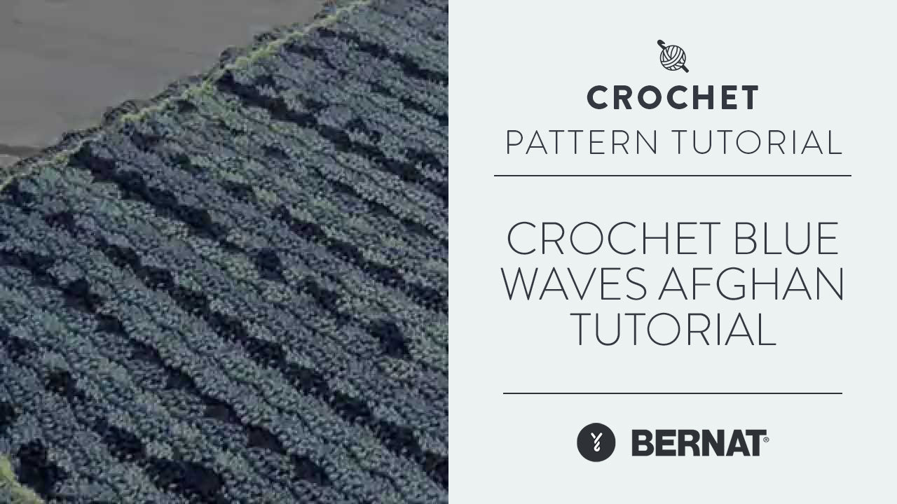 Image of Crochet Blue Waves Afghan Tutorial thumbnail