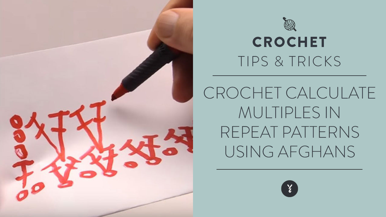 Image of Crochet:  Calculate Multiples in Repeat Patterns using Afghans thumbnail