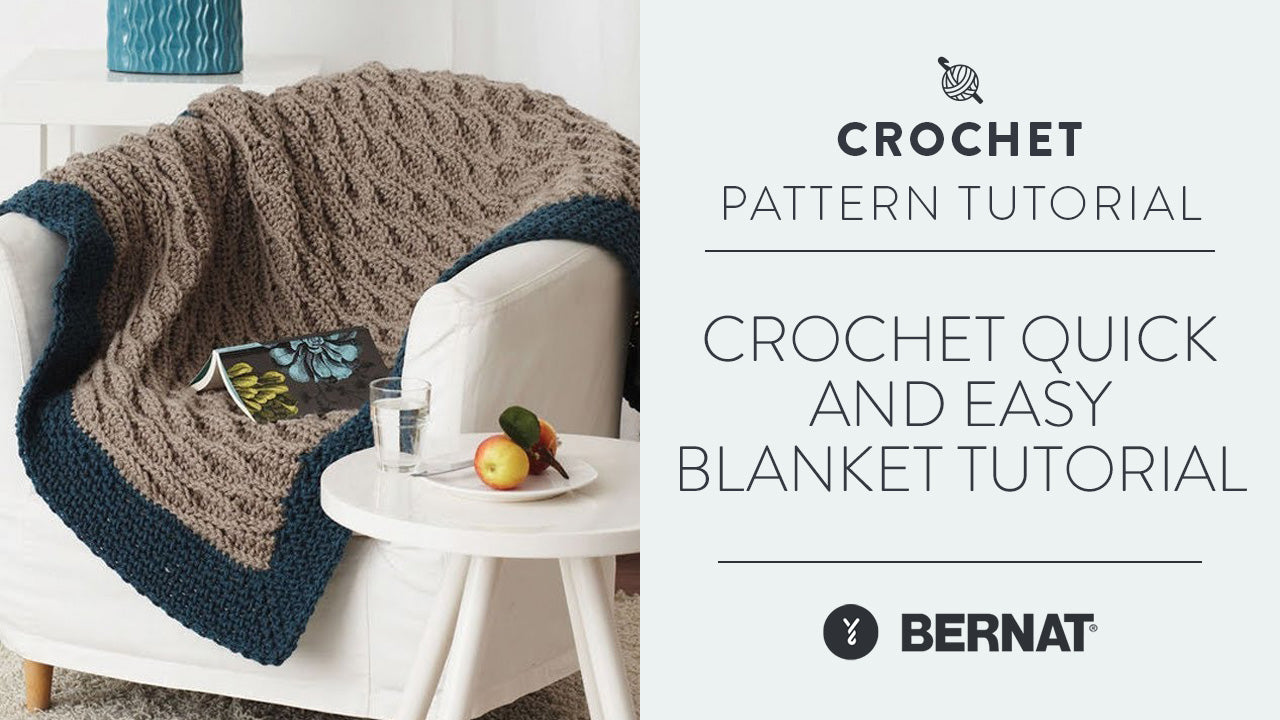 Image of Crochet Quick and Easy Blanket Tutorial thumbnail